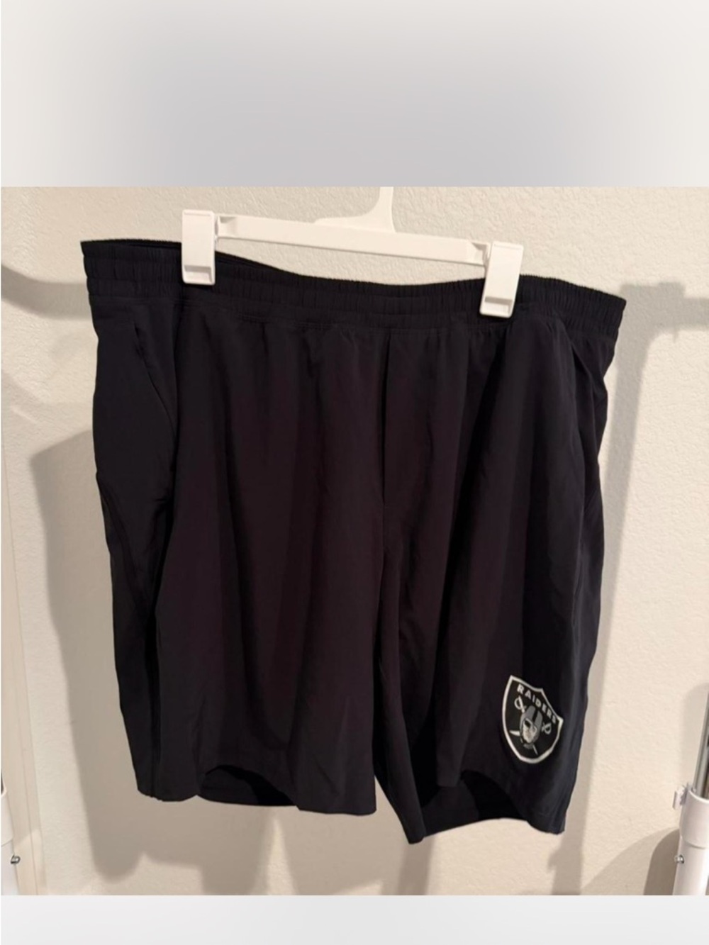 lululemon athletica Black Pace Breaker lined shorts